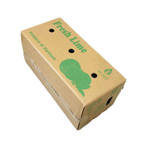 Cajas de Cartón Rígido de 3 mm de Alta Calidad y Ecológicas, Color Verde Lima, Impresión UV Offset, Materiales Reciclados para Harina - Product Image 1