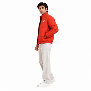 Custom Men's Quilted Insulated Men's <b>Jackets</b> Lightweight <b>Zip</b> <b>Up</b> Winter Outerwear Wholesale Warm Casual Padded Coat Manufacturer - Product Image 4