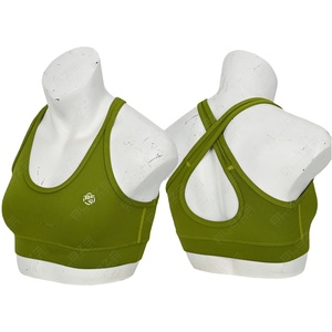 Les soutiens-gorge de sport personnalisés en spandex/nylon Blaze Fight Wear offrent des tissus durables, des paires élégantes avec des leggings de yoga à taille élastique parfaitement - Product Image 5