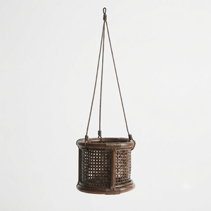 Fresh Style Hanging Rattan Planter <b>Basket</b> Indoor <b>Plant</b> Holder Wicker Hanging Flower Pot Handmade - Product Image 5