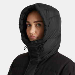 Best Selling Vintage OEM <b>Women's</b> Puffer Quilted <b>Winter</b> <b>Jacket</b> with Adjustable Hood <b>Waterproof</b> Printed Logo Customizable - Product Image 5