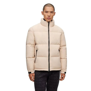 Crew Neck Lightweight Puffer Jackets Unisex <b>Camouflage</b> Quilted Jacket Water Resistant Ripstop Windbreaker Warm Coats Front - Product Image 6