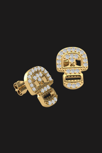 Luxury Moissanite Skull <b>Stud</b> <b>Earrings</b> Iced Out Hip Hop 925 <b>Silver</b> Rhodium Plated Fine Jewelry Statement Gift for Women Men - Product Image 3