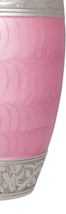 Urne funéraire artisanale américaine au design moderne pour adulte, magnifique urne commémorative bleue pour enterrement, capacité de 200 pouces cubes - Product Image 2