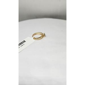 Anillo de diamantes de oro de 9 quilates de primera calidad para mujer, diamantes pequeños naturales de 0,17 quilates, color HI, pureza SI, acabado en rodio, joyería certificada por IGI - Product Image 3
