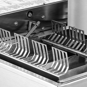 Machine à beignets automatique professionnelle en acier inoxydable, 4 rangées, haute puissance, 240 beignets/heure - Product Image 2