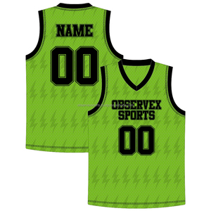 Uniforme de Baloncesto de Alta Calidad, Personalizado, Retro, para Equipo, Jersey de Baloncesto de Malla, Ropa Deportiva, Diseño Reversible, para Hombre, Mujer y Jóvenes, OEM - Product Image 1