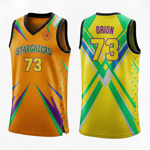 Camiseta de Baloncesto Premium Estilo Boxy, Uniforme de Equipo con Transferencia Térmica, Fabricante Profesional Directo de Fábrica, Etiqueta Privada OEM ODM, Costura - Product Image 1