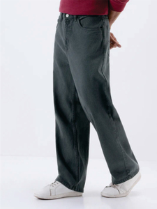 Jeans de Mezclilla Unisex de Moda, Cintura Media, Estilo Casual Elegante, Elásticos, Azules, de Algodón Transpirable y Ecológico - Product Image 2