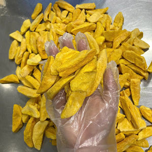 Tranches de mangue lyophilisées sans sucre ajouté, fruits lyophilisés - Product Image 1