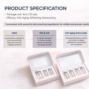 Marca Privada NAG PN HA, Potenciador de la Piel Antiarrugas, Reafirmante, Blanqueador e Hidratante para una Piel Radiante y Elástica - Product Image 3
