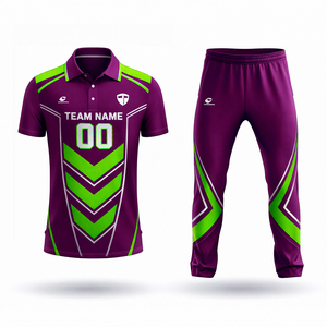 Ensemble complet pour hommes avec chemise et pantalon, confortable pour l'entraînement et les matchs - Product Image 5