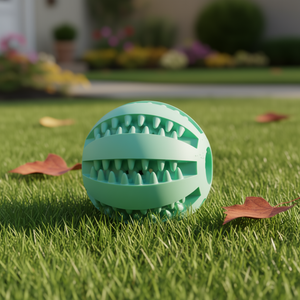 Denta Fun Baseball Ball Mint Rubber 7 Cm Jouet à mâcher pour animaux de compagnie - Product Image 3