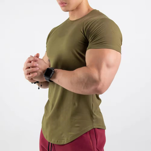 <b>Men's</b> <b>Compression</b> <b>Shirt</b> Eco-Friendly Spandex/Nylon UPF50+ Quick Dry Breathable Short Sleeve Gym Fitness Custom Sizes Colors - Product Image 4