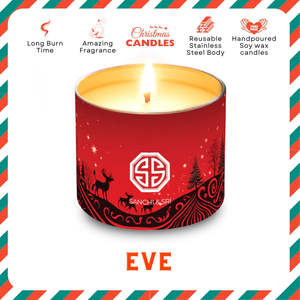 Eve Bougeoir à mèche unique en acier inoxydable Lanterne élégante en métal pour la décoration intérieure - Product Image 4