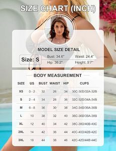 Conjunto de bikini verde oscuro para mujer, top cruzado con cuello halter, parte inferior con aberturas y lazos laterales, traje de baño de dos piezas - Product Image 6