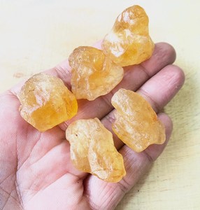 Natural Citrine Rough Gemstone Yellow Quartz <b>Crystal</b> Healing Stone November Birthstone <b>Raw</b> Stone Wholesale Bulk Price - Product Image 2