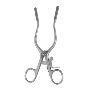 Henly Retractor Set Frame 3 Side Blades 7.6/5.1/2.5cm 4 Center Blades 7.6/3.2/2.5/1.9cm overall length 17.8cm-ZETOMEDPRO - Product Image 6