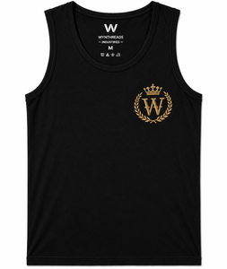 เสื้อกล้ามปักลายคุณภาพพรีเมียม ผ้าคอตตอนโพลีเอสเตอร์ 100% แห้งเร็ว สำหรับออกกำลังกาย ยิม ผู้ชาย ผู้หญิง - Product Image 3