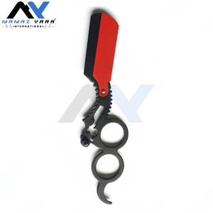 Navaja de Afeitar Profesional de Una Sola Hoja, Navaja de Barbero Clásica para Hombre, Afeitado Prémium, Afeitado Preciso, Navajas para Dar Forma a la Barba - Product Image 6