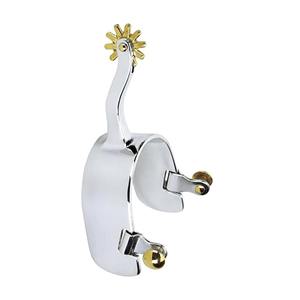 อุปกรณ์ขี่ม้าสแตนเลสสีพื้นแบบทึบ - Product Image 6