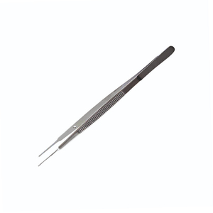 Pinces à pansements chirurgicales à pointes dentelées délicates, 18 cm, instrument manuel en acier inoxydable pour usage hospitalier et clinique - Product Image 4