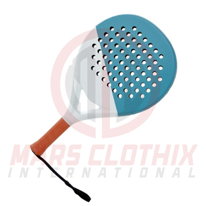 Raqueta de pádel de tamaño estándar para partidos, raquetas de pádel de fibra de carbono de alta calidad, lisas y sin decoración, con todas las tallas disponibles. - Product Image 2