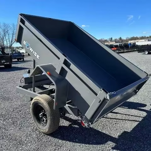 Remolque Volquete 5x8 de Gran Venta con Puerta Esparcidora 5K, Modelo 2024, Disponible para Agricultores y Contratistas, Entrega Rápida - Product Image 6