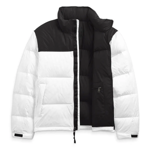 <b>Men's</b> Formal Winter <b>Bomber</b> <b>Jacket</b> 750 Fill Polyester Fiber Outdoor Contrast Color - Product Image 3