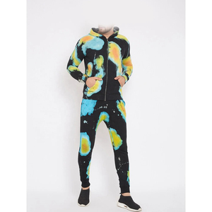 Sudadera con capucha Tie Dye para hombre, 100% algodón, estilo pullover, con servicios OEM de calidad, precio de fábrica. - Product Image 6