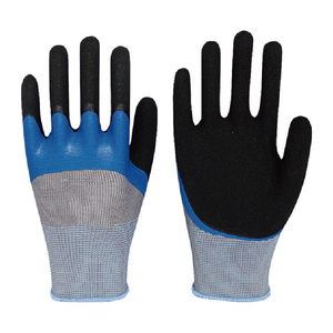 Gants de travail en latex sans silicone, durables et de qualité supérieure, offrant une adhérence confortable, un mouvement fiable et une protection fiable pour la construction. - Product Image 6