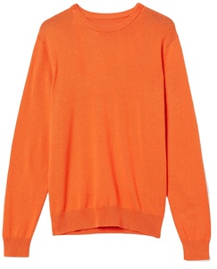 Sweat-shirts pour hommes de haute qualité, automne-hiver, 100% coton, tricotage à la machine, tricot côtelé, col rond personnalisé, pull éco-responsable - Product Image 5