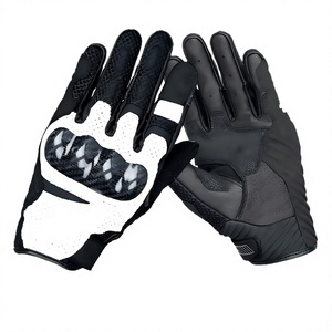 Gants de moto en fibre de carbone, compatibles écran tactile, pour motocross, respirants, unisexes, été - Product Image 2
