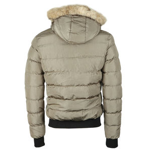 Chaqueta de Invierno Acolchada para Hombre, de Alta Calidad, Personalizada, Cálida, Informal, con Capucha, Cierre de Cremallera, Grosor Estándar, Diseño de Camuflaje y Dibujos Animados - Product Image 2