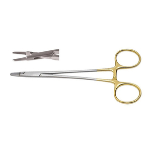 Portaagujas Manual de Acero TC al por Mayor, Mordazas Dentadas, para Sutura Quirúrgica, Duradero, Certificado CE, Reutilizable, Fabricante de Pakistán - Product Image 3