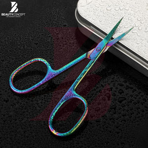 Ciseaux à cuticules personnalisables multicolores avec lame tranchante, produit le plus vendu, instrument de beauté professionnel - Product Image 2