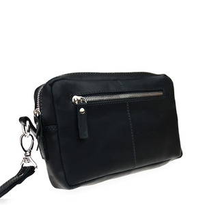 Bolso de noche de cuero de lujo con correa de cadena desmontable de cuero genuino de primera calidad, amplio espacio de almacenamiento y diseño elegante. - Product Image 3
