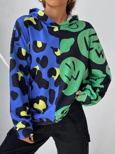 Sudaderas con Capucha al por Mayor para Mujer, Sudaderas con Capucha Sublimadas, Nuevas Sudaderas de Invierno Tejidas 100% Algodón, Logotipo Frontal Personalizado con Impresión - Product Image 2