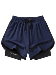 ECONEX SPORTS 2025 Short de sport d'été en toile personnalisé pour hommes, respirant, séchage rapide, double couche, entraînement, taille moyenne, vente en gros - Product Image 6