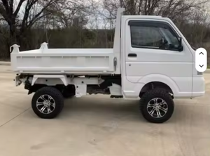 PRÊT À EXPÉDIER 2019-2022 Suzuki Carry Dump 4x4 Mini Camion LHD RHD EN EXCELLENT ÉTAT pour l'agriculture Sièges en cuir Caméra arrière - Product Image 3