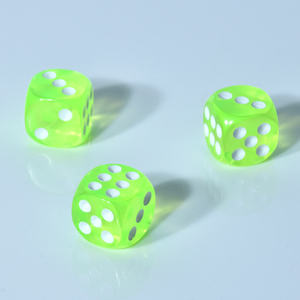 <b>Resin</b> <b>crafts</b> Sided Translucent Dice Colored Rounded Corners 12mm Game Mini Custom Bulk Dice - Product Image 5