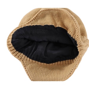 Wholesale High Quality Beanie Hats Custom Winter Embroidery Logo Design Knitted Beanie Hat 2026 - Product Image 4