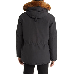 Custom Logo Oversized Style Men's Parka <b>Jacket</b> with Zipper Closure Wholesale High Quality Customized Warm Durable Hooded Winter - Product Image 6