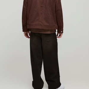 Pantalon en jean droit pour homme, style tendance, nouvelle collection hiver, décontracté, respirant, séchage rapide, léger, haute qualité - Product Image 3
