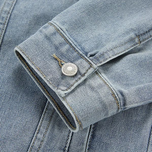 Chaqueta de mezclilla para hombre, nueva llegada, chaqueta de invierno, otoño, mejor calidad, diseño al por mayor, ropa personalizada, cómoda, para hombre - Product Image 3