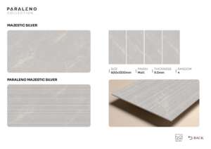 Dalle en porcelaine à surface mate haute performance 600x1200mm 60x120cm 24x48 pouces, grand carrelage décoratif pour usage résidentiel - Product Image 3