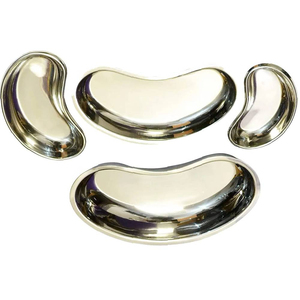 Plateau réniforme en acier inoxydable allemand de qualité A+ pour usage médical et chirurgie générale, à prix abordable, pour hôpitaux, OEM CE - Product Image 6