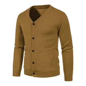 Personnalisez les logos sur des pulls à col en V de haute qualité pour les logos de sororités/fraternités/écoles/collèges/universités, cardigans tricotés avec logos. - Product Image 3