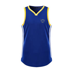 Camiseta de Baloncesto sin Mangas para Hombre, Ropa Deportiva de Entrenamiento, Camiseta de Baloncesto de Poliéster, Ropa Deportiva - Product Image 1