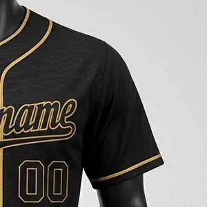 Camiseta de béisbol y sóftbol hecha en Pakistán, de secado rápido, transpirable, para hombre, en oferta. - Product Image 5